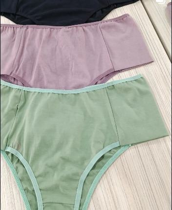 Boxer feminino colorido Bella's